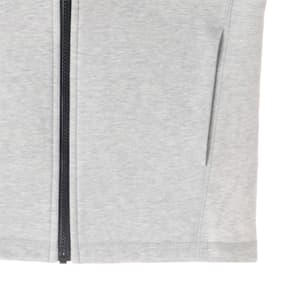 ウィメンズ モダンスポーツ フルジップ フーディー, Light Gray Heather