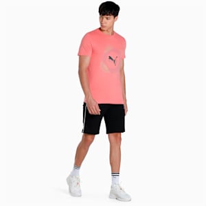 PUMA x one8 Graphic Men's Slim Fit T-Shirt, Hibiscus Flower, extralarge-IND