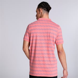 PUMA x one8 Men's Printed Slim Fit Polo, Hibiscus Flower, extralarge-IND