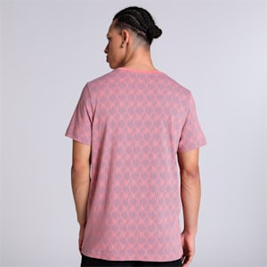 PUMA x one8 Printed Men's Slim Fit T-Shirt, Hibiscus Flower, extralarge-IND