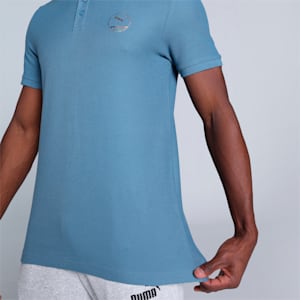 PUMA x one8 Men's Slim Fit Polo, Deep Dive, extralarge-IND