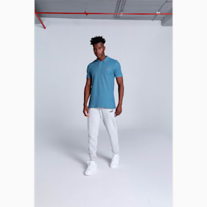 PUMA x one8 Men's Slim Fit Polo, Deep Dive, extralarge-IND