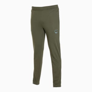 PUMA x one8 Knitted Men's Slim Fit Pants, Green Moss, extralarge-IND