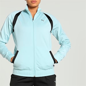 Classic Tricot Women's Regular Fit Tracksuit, Turquoise Surf, extralarge-IND