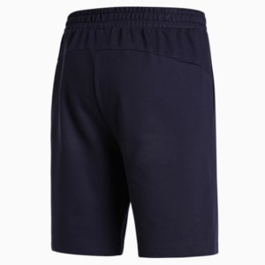 Men's Multi Logo Knitted Shorts, Peacoat, extralarge-IND