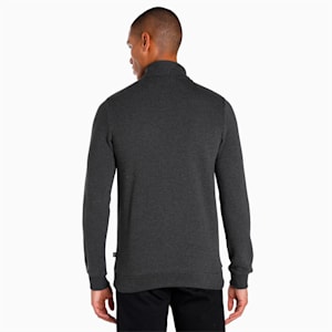 Graphic Logo Men's Slim Fit Jacket, Dark Gray Heather, extralarge-IND