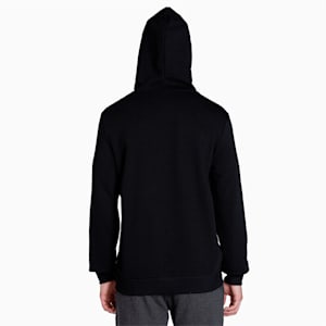 Cat Graphic Men's Regular Fit Hoodie, Puma Black, extralarge-IND