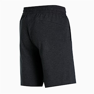 Cat Logo Knitted Shorts, Dark Gray Heather, extralarge-IND
