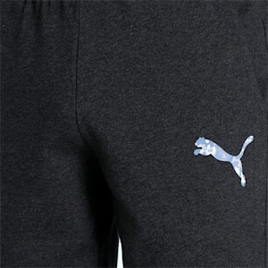 Cat Logo Knitted Shorts, Dark Gray Heather, extralarge-IND