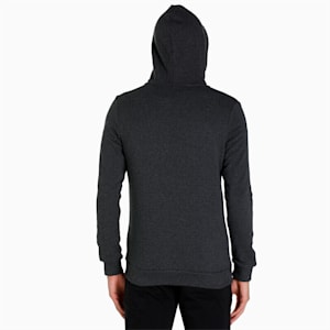 Futuristic Graphic Men's Slim Fit Hoodie, Dark Gray Heather, extralarge-IND