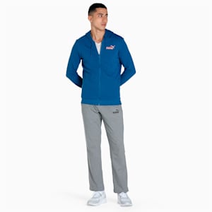 Futuristic Graphic Men's Slim Fit Hoodie, Lake Blue, extralarge-IND