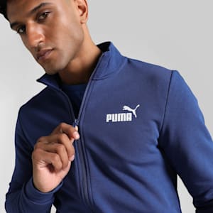 Men's Graphic Slim Fit Jacket, Blazing Blue, extralarge-IND