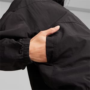 Women's Oversized Hooded Windbreaker, PUMA Black, extralarge-GBR