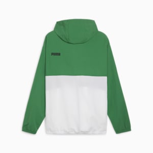 Men's Hooded Windbreaker Jacket, Archive Green, extralarge-IND