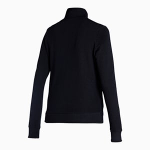 Women's Regular Fit Graphic Jacket, Puma Black, extralarge-IND