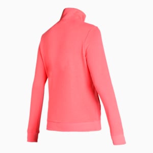 Women's Regular Fit Graphic Jacket, Salmon, extralarge-IND