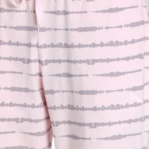 PUMA Women's T-Shirt & Pants Set, Chalk Pink-Chalk Pink