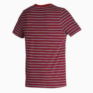 PUMA Men's Basic T-Shirt & Shorts Set, Rhubarb-Dark Denim