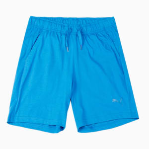 PUMA Boy's Pack of 2 Shorts, Cherry Tomato-Victoria Blue
