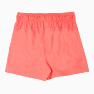 PUMA Girl's Shorts Pack of 2, Georgia Peach-Porcelain, extralarge-IND