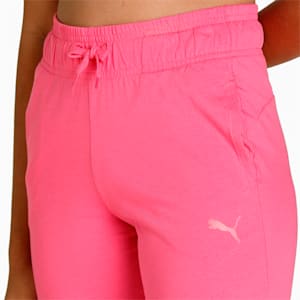 PUMA Girl's Regular Fit Joggers Pack of 2, Carmine Rose-Mineral Yellow, extralarge-IND