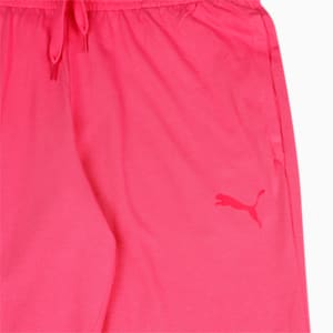 PUMA Girl's Regular Fit Joggers Pack of 2, Carmine Rose-Mineral Yellow, extralarge-IND