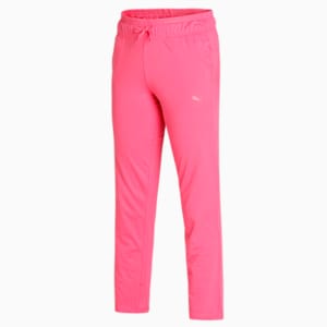 PUMA Girl's Joggers Pack of 2, Carmine Rose-Mineral Yellow