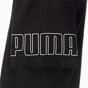 ウィメンズ PUMA POWER カラーブロック 半袖 Tシャツ, PUMA Black