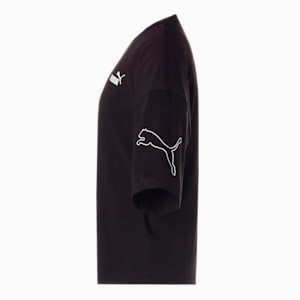 ウィメンズ PUMA POWER カラーブロック 半袖 Tシャツ, PUMA Black