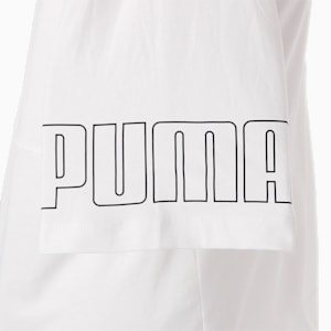 ウィメンズ PUMA POWER カラーブロック 半袖 Tシャツ, PUMA White