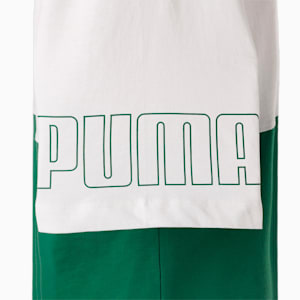 ウィメンズ PUMA POWER カラーブロック 半袖 Tシャツ, PUMA White-Vine