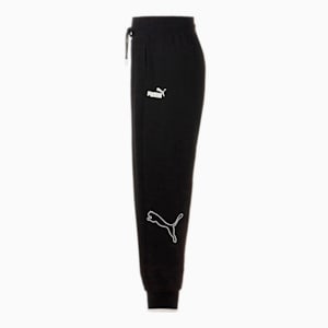 ウィメンズ PUMA POWER カラーブロック ハイウエスト パンツ, PUMA Black