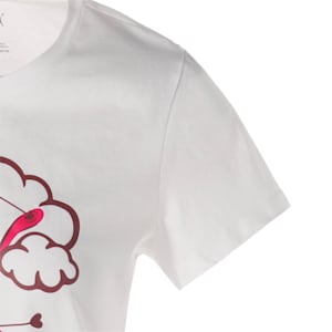 ウィメンズ グラフィック ハート 半袖 Tシャツ, PUMA White, extralarge-JPN