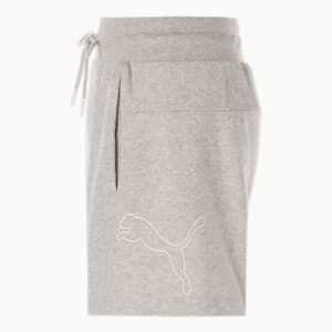 ウィメンズ PUMA POWER カラーブロック ショーツ, Light Gray Heather