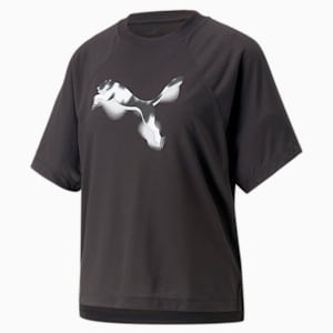 ウィメンズ モダンスポーツ オーバーサイズ 半袖 Tシャツ, PUMA Black