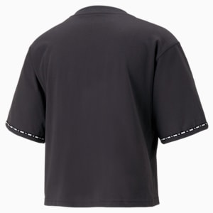 ウィメンズ PUMA POWER テープ 半袖 Tシャツ, PUMA Black