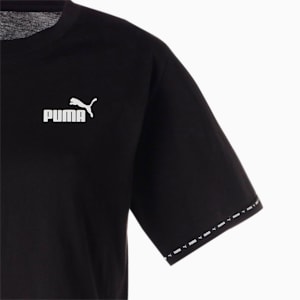 ウィメンズ PUMA POWER テープ 半袖 Tシャツ, PUMA Black