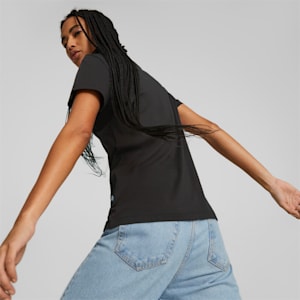 ウィメンズ ESS+ アニマル 半袖 Tシャツ, PUMA Black, extralarge-JPN