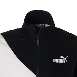 メンズ PUMA POWER ウーブン ジャージ 上下セット クローズドヘム, PUMA Black