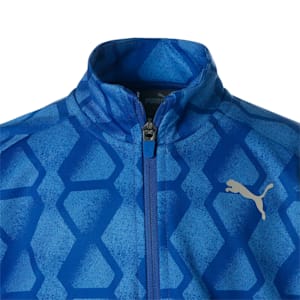 キッズ ボーイズ ACTIVE SPORTS ポリ フルジップ フーディー 120-160cm, Royal Sapphire, extralarge-JPN