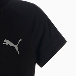 キッズ ボーイズ EVOSTRIPE 半袖 Tシャツ 120-160cm, PUMA Black, extralarge-JPN