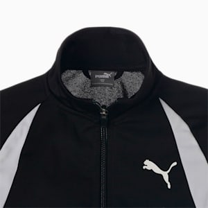 キッズ ガールズ トリコット ジャージ 上下セット 120-160cm, PUMA Black