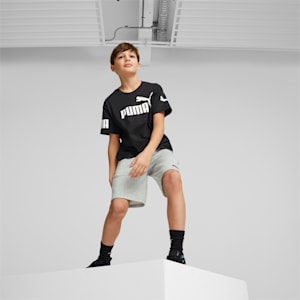 キッズ ボーイズ PUMA POWER 半袖 Tシャツ 120-160cm, PUMA Black
