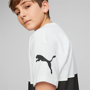 キッズ ボーイズ PUMA POWER 半袖 Tシャツ 120-160cm, PUMA White