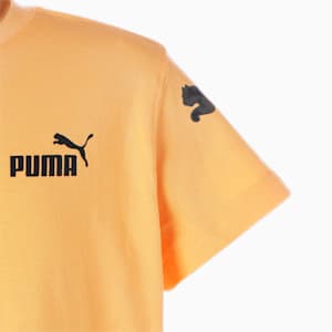 キッズ ボーイズ PUMA POWER サマー 半袖 Tシャツ 120-160cm, Mustard Seed