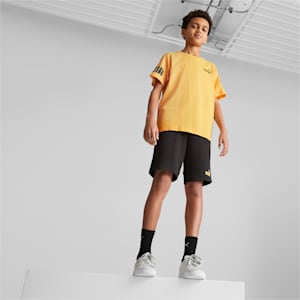キッズ ボーイズ PUMA POWER サマー 半袖 Tシャツ 120-160cm, Mustard Seed