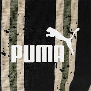 キッズ ボーイズ ESS+ ストリートアート AOP 半袖 Tシャツ ストライプ 120-160cm, PUMA Black