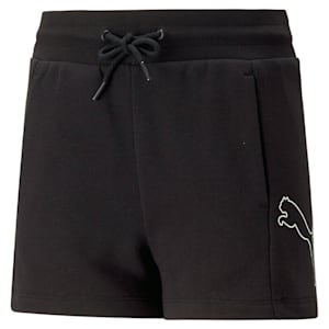キッズ ガールズ PUMA POWER ハイウエスト ショーツ 120-160cm, PUMA Black