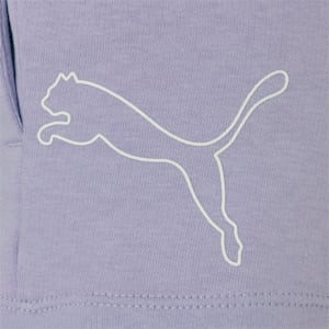 キッズ ガールズ PUMA POWER ハイウエスト ショーツ 120-160cm, Vivid Violet