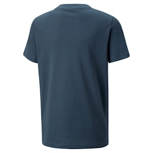 キッズ ボーイズ ACTIVE SPORTS グラフィック 半袖 Tシャツ 120-160cm, Dark Night, extralarge-JPN